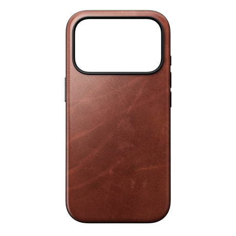 Nomad iPhone 17 Pro/iPhone 18 Pro Kuori Modern-nahkakotelo Horween Olde Dublin
