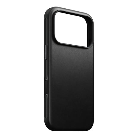 Nomad iPhone 17 Pro/iPhone 18 Pro Kuori Modern Leather Case Musta