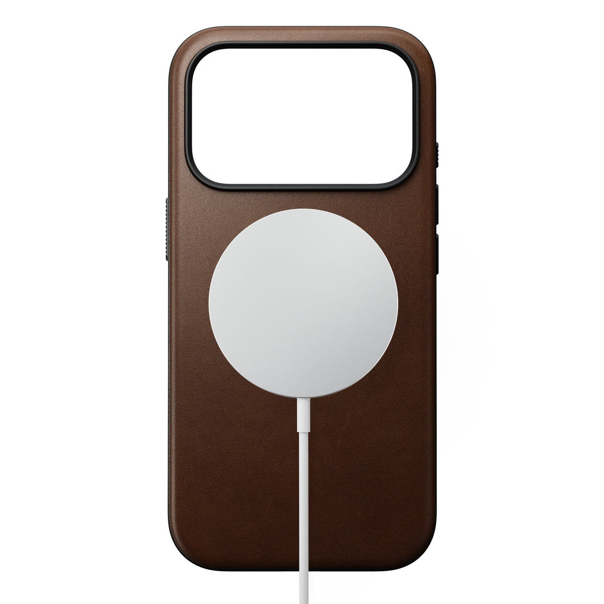 Nomad iPhone 17 Pro/iPhone 18 Pro Kuori Modern Leather Case Ruskea