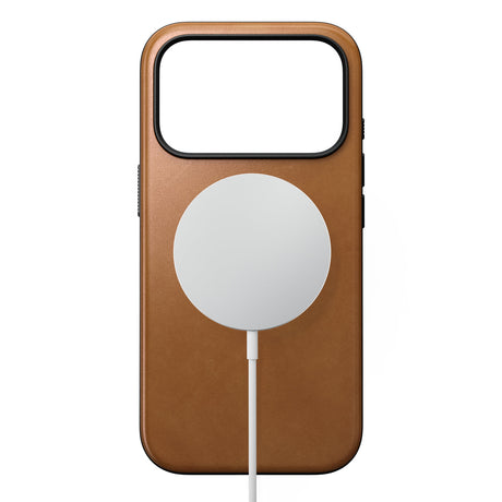 Nomad iPhone 17 Pro/iPhone 18 Pro Kuori Modern Leather Case English Tan