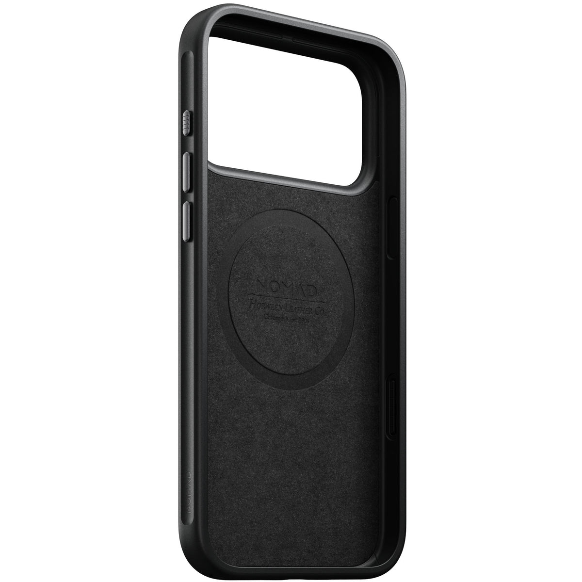 Nomad iPhone 17 Pro Max/iPhone 18 Pro Max Kuori Modern Leather Case Horween Musta