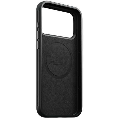 Nomad iPhone 17 Pro Max/iPhone 18 Pro Max Kuori Modern Leather Case Horween Musta