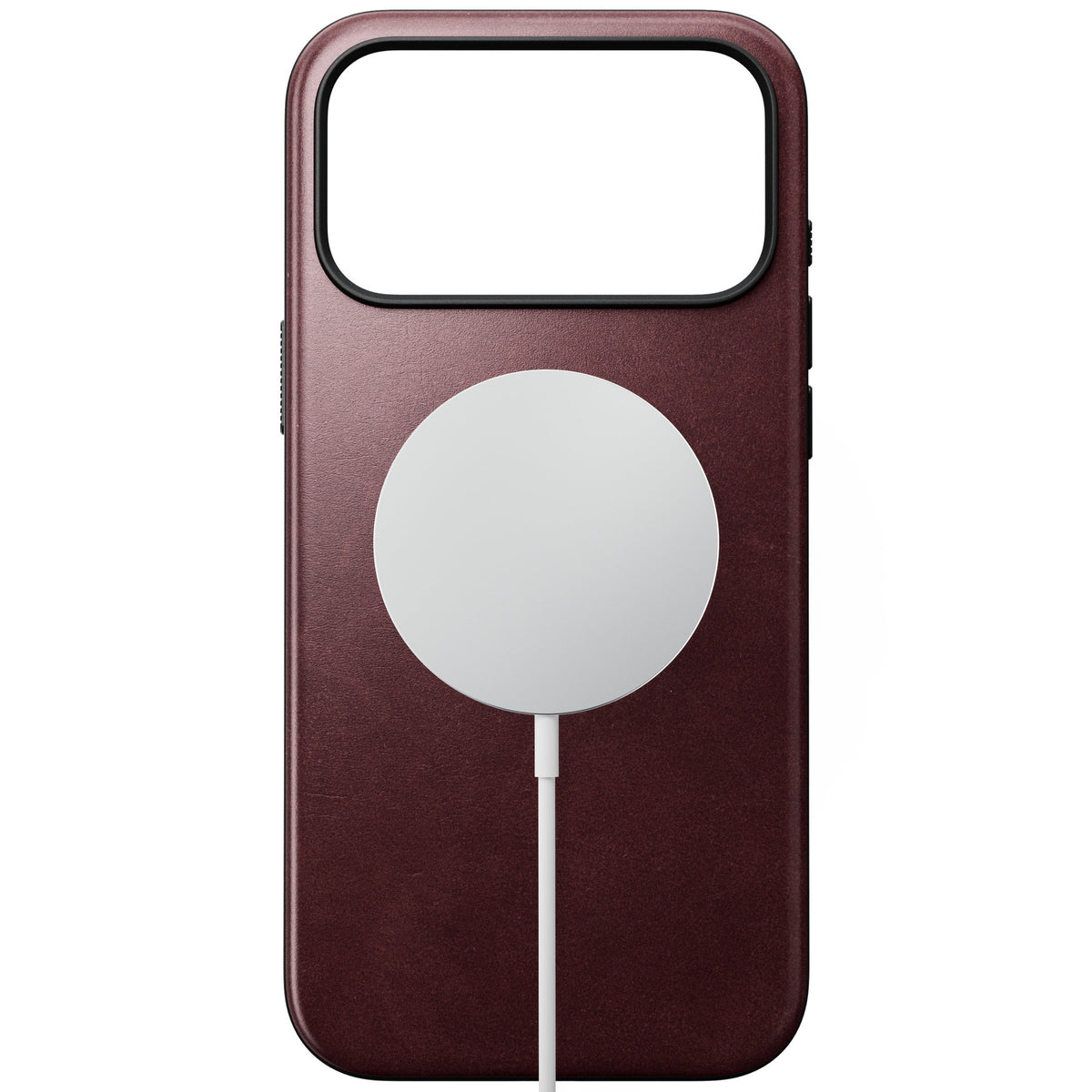 Nomad iPhone 17 Pro Max/iPhone 18 Pro Max Kuori Modern Leather Case Horween Burgundy
