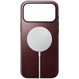 Nomad iPhone 17 Pro Max/iPhone 18 Pro Max Kuori Modern Leather Case Horween Burgundy