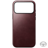 Nomad iPhone 17 Pro Max/iPhone 18 Pro Max Kuori Modern Leather Case Horween Burgundy