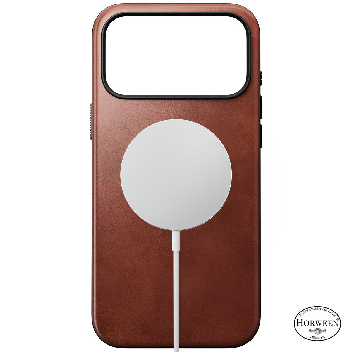 Nomad iPhone 17 Pro Max/iPhone 18 Pro Max Kuori Modern Leather Case Horween Olde Dublin