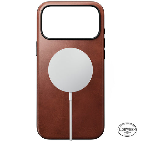 Nomad iPhone 17 Pro Max/iPhone 18 Pro Max Kuori Modern Leather Case Horween Olde Dublin