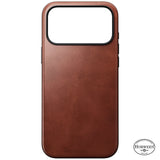 Nomad iPhone 17 Pro Max/iPhone 18 Pro Max Kuori Modern Leather Case Horween Olde Dublin