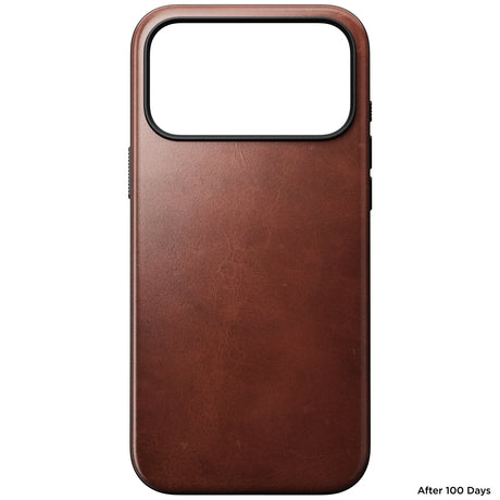 Nomad iPhone 17 Pro Max/iPhone 18 Pro Max Kuori Modern Leather Case Horween Olde Dublin