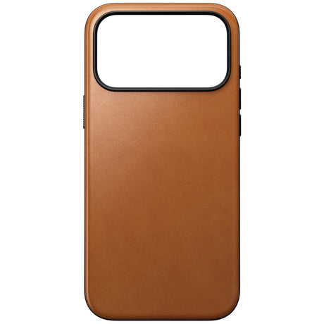 Nomad iPhone 17 Pro Max/iPhone 18 Pro Max Kuori Modern Leather Case Horween Saddle