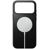 Nomad iPhone 17 Pro Max/iPhone 18 Pro Max Kuori Modern Leather Case Musta