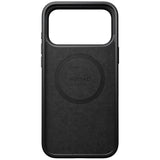 Nomad iPhone 17 Pro Max/iPhone 18 Pro Max Kuori Modern Leather Case Musta