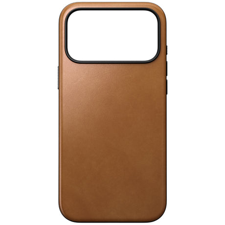 Nomad iPhone 17 Pro Max/iPhone 18 Pro Max Kuori Modern Leather Case English Tan