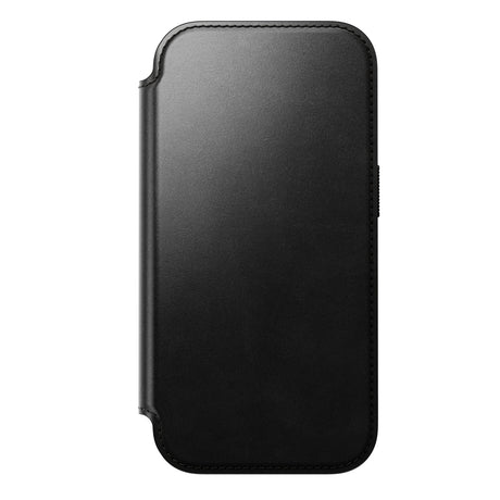 Nomad iPhone 17 Pro/iPhone 18 Pro Kotelo Modern Leather Folio Horween Musta