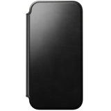Nomad iPhone 17 Pro Max/iPhone 18 Pro Max Kotelo Modern Leather Folio Horween Musta