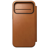 Nomad iPhone 17 Pro Max/iPhone 18 Pro Max Kotelo Modern Leather Folio Horween Saddle