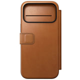 Nomad iPhone 17 Pro Max/iPhone 18 Pro Max Kotelo Modern Leather Folio Horween Saddle