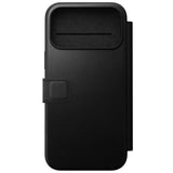 Nomad iPhone 17 Pro Max/iPhone 18 Pro Max Kotelo Modern Leather Folio Musta