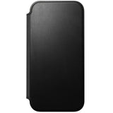 Nomad iPhone 17 Pro Max/iPhone 18 Pro Max Kotelo Modern Leather Folio Musta