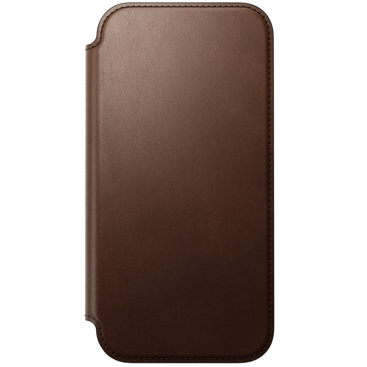 Nomad iPhone 17 Pro Max/iPhone 18 Pro Max Kotelo Modern Leather Folio Ruskea