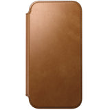 Nomad iPhone 17 Pro Max/iPhone 18 Pro Max Kotelo Modern Leather Folio English Tan
