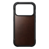 Nomad iPhone 17 Pro/iPhone 18 Pro Kuori Rugged Leather Case Rustic Brown