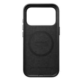 Nomad iPhone 17 Pro/iPhone 18 Pro Kuori Traditional Leather Case Horween Musta
