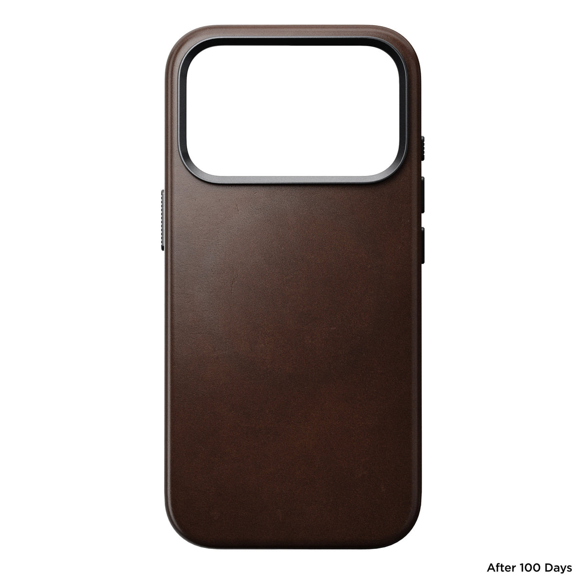 Nomad iPhone 17 Pro/iPhone 18 Pro -kuori Traditional Leather Case Horween Rustic Brown