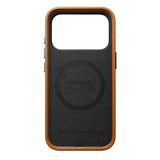 Nomad iPhone 17 Pro/iPhone 18 Pro -kuori Traditional Leather Case Horween Saddle