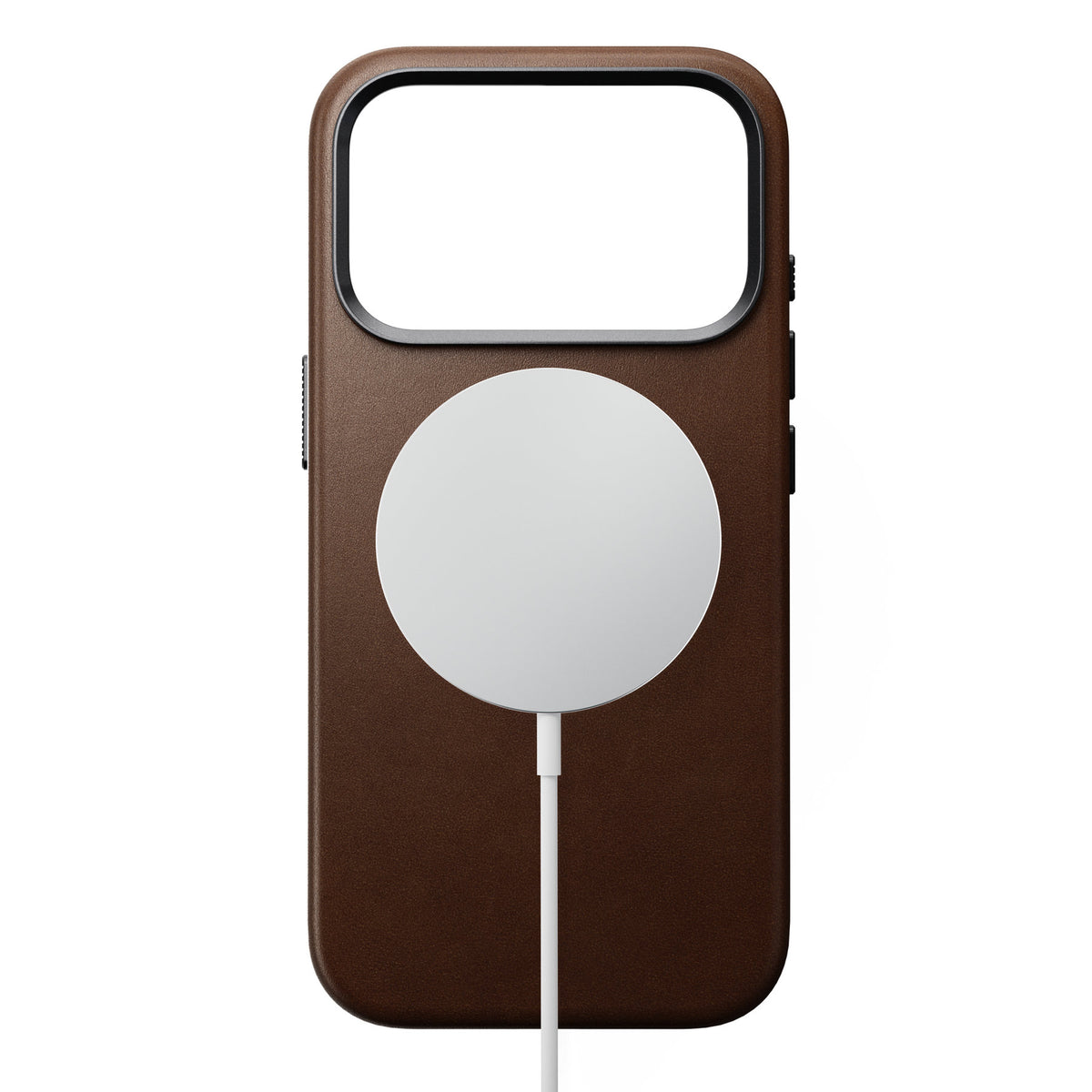 Nomad iPhone 17 Pro/iPhone 18 Pro -kuori Traditional Leather Case Ruskea