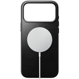 Nomad iPhone 17 Pro Max/iPhone 18 Pro Max Kuori Traditional Leather Case Horween Musta