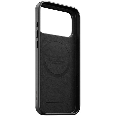 Nomad iPhone 17 Pro Max/iPhone 18 Pro Max Kuori Traditional Leather Case Horween Musta