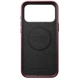 Nomad iPhone 17 Pro Max/iPhone 18 Pro Max -kuori Traditional Leather Case Horween Burgundy