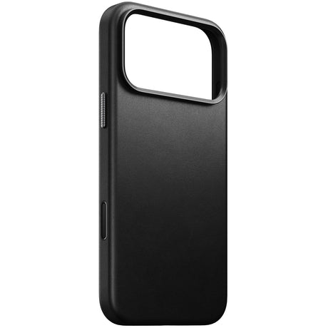 Nomad iPhone 17 Pro Max/iPhone 18 Pro Max Kuori Traditional Leather Case Musta