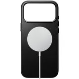 Nomad iPhone 17 Pro Max/iPhone 18 Pro Max Kuori Traditional Leather Case Musta