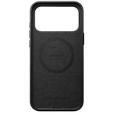 Nomad iPhone 17 Pro Max/iPhone 18 Pro Max Kuori Traditional Leather Case Musta
