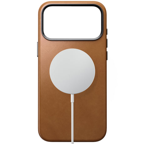 Nomad iPhone 17 Pro Max/iPhone 18 Pro Max -kuori Traditional Leather Case English Tan