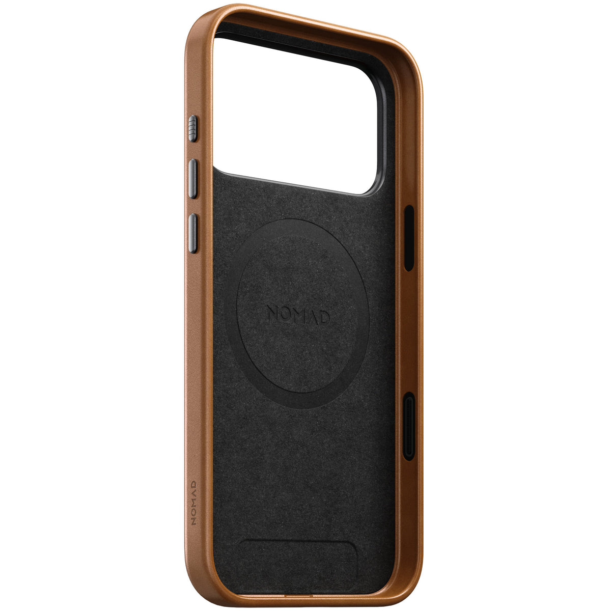 Nomad iPhone 17 Pro Max/iPhone 18 Pro Max -kuori Traditional Leather Case English Tan