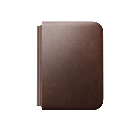 Nomad iPhone Duo Kotelo Traditional Leather Folio Horween Rustic Brown