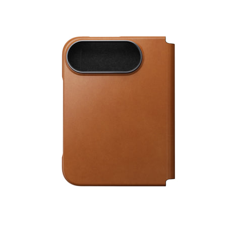Nomad iPhone Duo Kotelo Traditional Leather Folio Horween Saddle