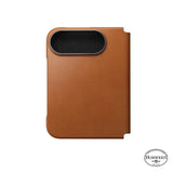 Nomad iPhone Duo Kotelo Traditional Leather Folio Horween Saddle