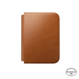 Nomad iPhone Duo Kotelo Traditional Leather Folio Horween Saddle