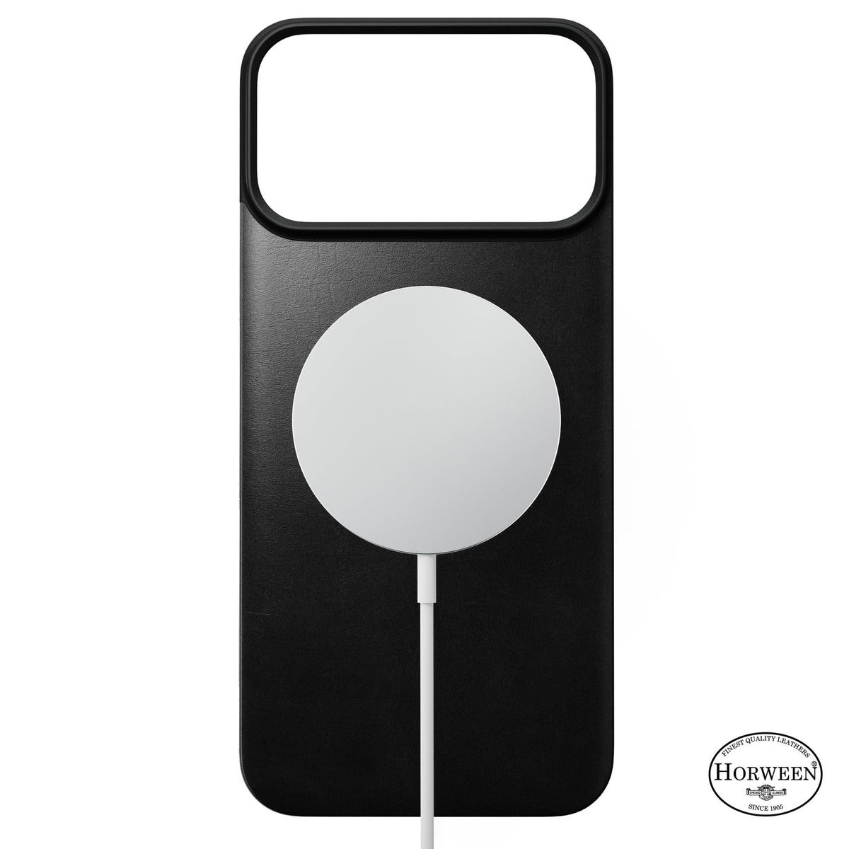 Nomad iPhone 17 Pro Max/iPhone 18 Pro Max Kuori Mag-nahkainen takaosa Musta