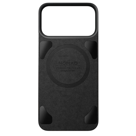 Nomad iPhone 17 Pro Max/iPhone 18 Pro Max Kuori Mag-nahkainen takaosa Musta