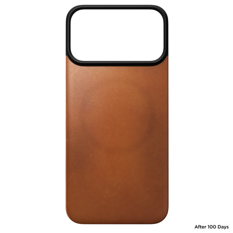 Nomad iPhone 17 Pro Max/iPhone 18 Pro Max Kuori Mag-nahkainen takaosa Saddle