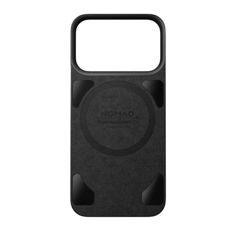 Nomad iPhone 17 Pro/iPhone 18 Pro Kuori Mag-nahkainen takaosa Musta