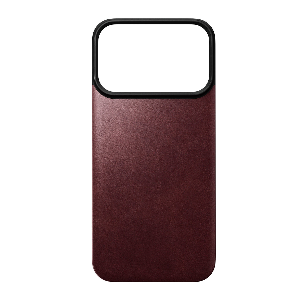 Nomad iPhone 17 Pro/iPhone 18 Pro Kuori Mag-nahkainen takaosa Burgundy