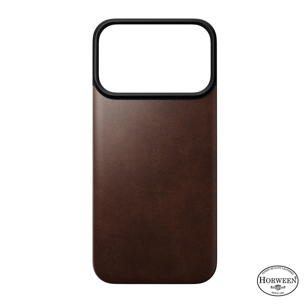 Nomad iPhone 17 Pro/iPhone 18 Pro Kuori Mag-nahkainen takaosa Rustic Brown