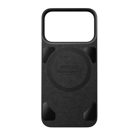 Nomad iPhone 17 Pro/iPhone 18 Pro Kuori Mag-nahkainen takaosa Rustic Brown