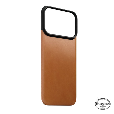 Nomad iPhone 17 Pro/iPhone 18 Pro Kuori Mag Leather Back Saddle